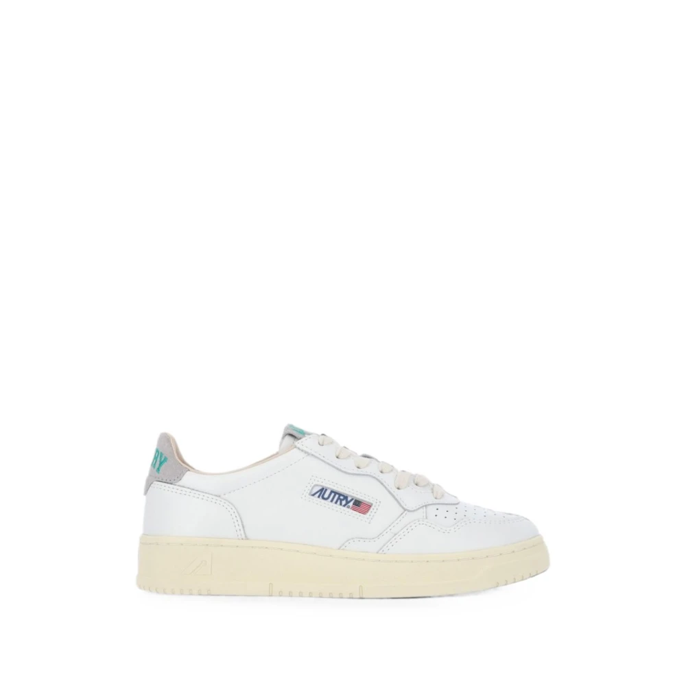 Autry White Sneakers, Male, 7 Uk, Medalist Low Trainers