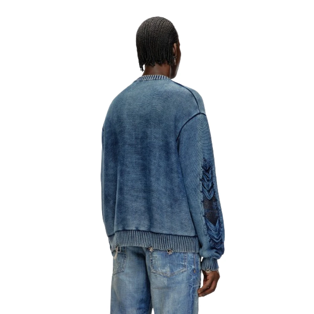 Diesel Rottissimo Stijlvolle Jas Blue Heren