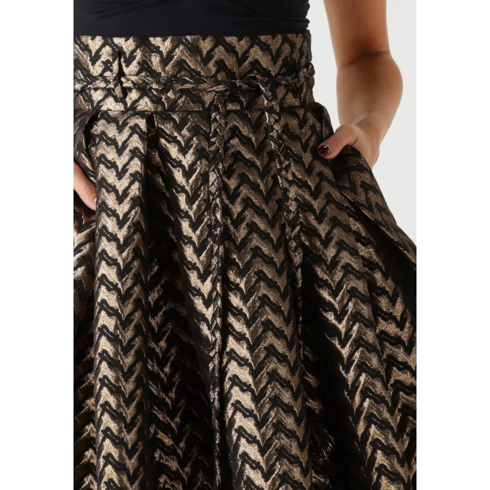 Dea Kudibal Gouden Midi Rok Albi Yellow Dames