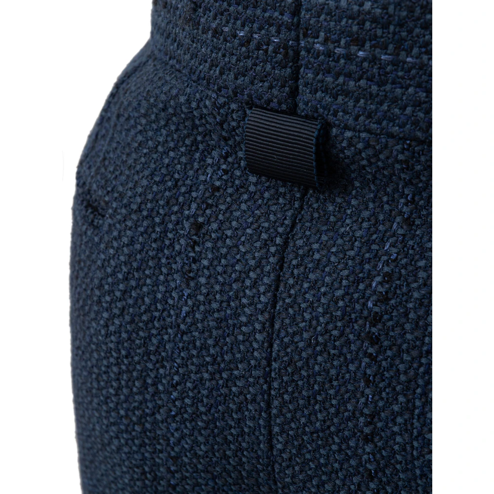 Thom Browne Blauwe Tweed Broek Blue Heren