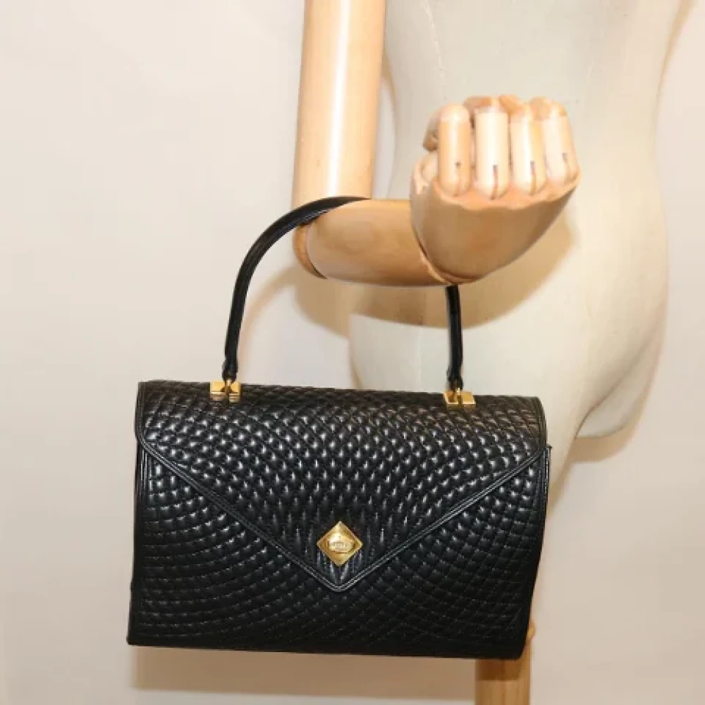 Bally Pre-owned Leather handbags Black Dames