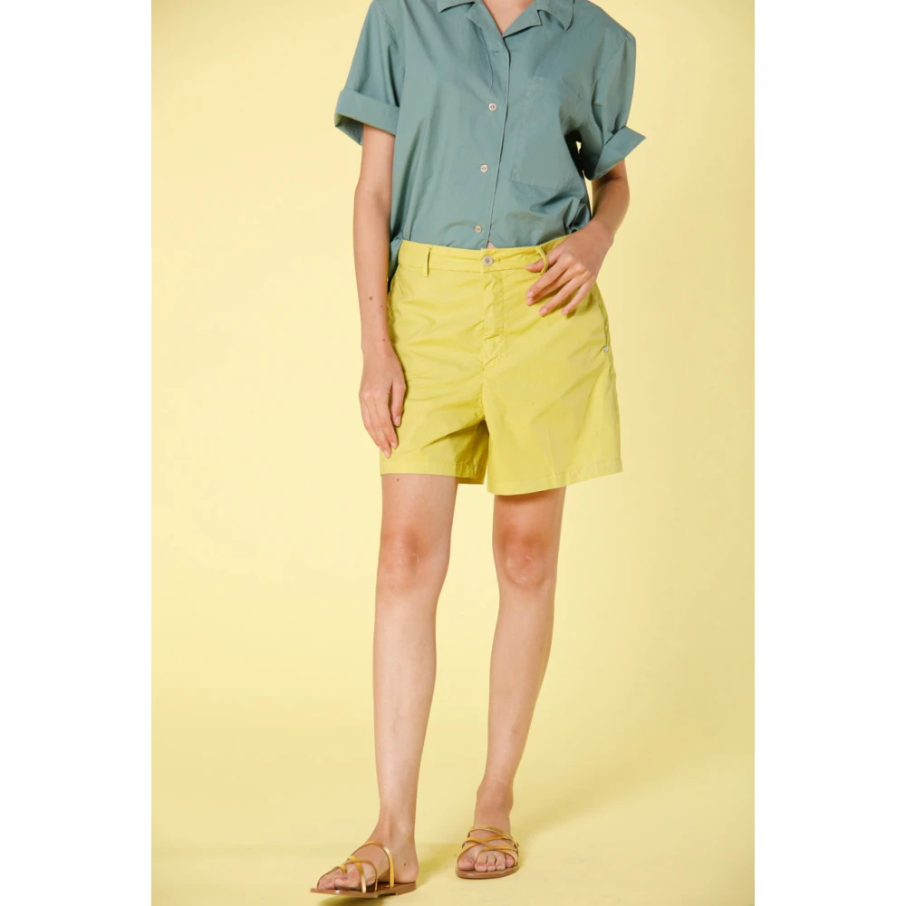 Mason's Short Shorts Yellow Dames