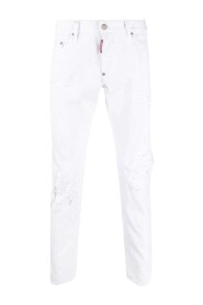 Slim-fit Skater Jeans - 44, Biały