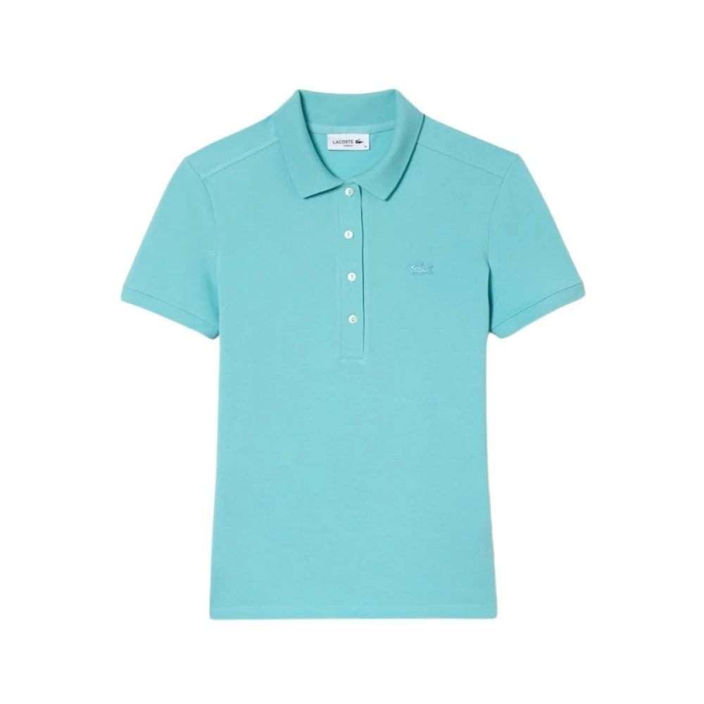 Lacoste Klarblå Polo T-shirts och Polos Blue, Dam