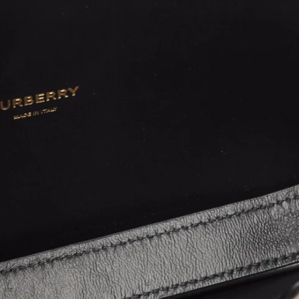 Burberry Vintage Pre-owned Leather clutches Brown Dames