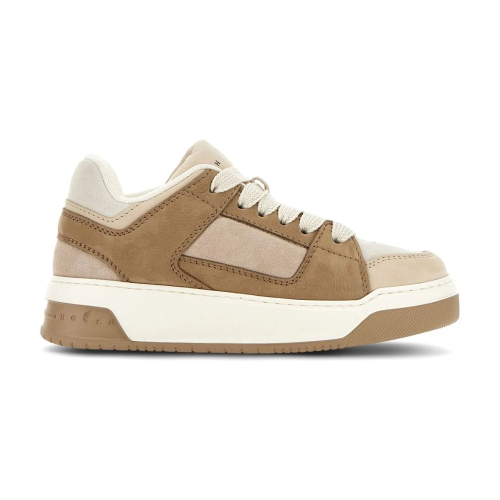 Hogan Sneakers Aw24 Dames Schoenen Beige