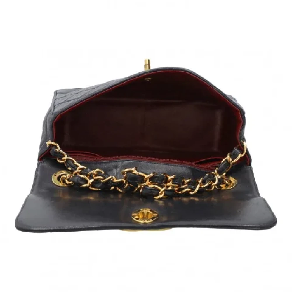 Chanel Vintage Pre-owned Leather chanel-bags Black Dames