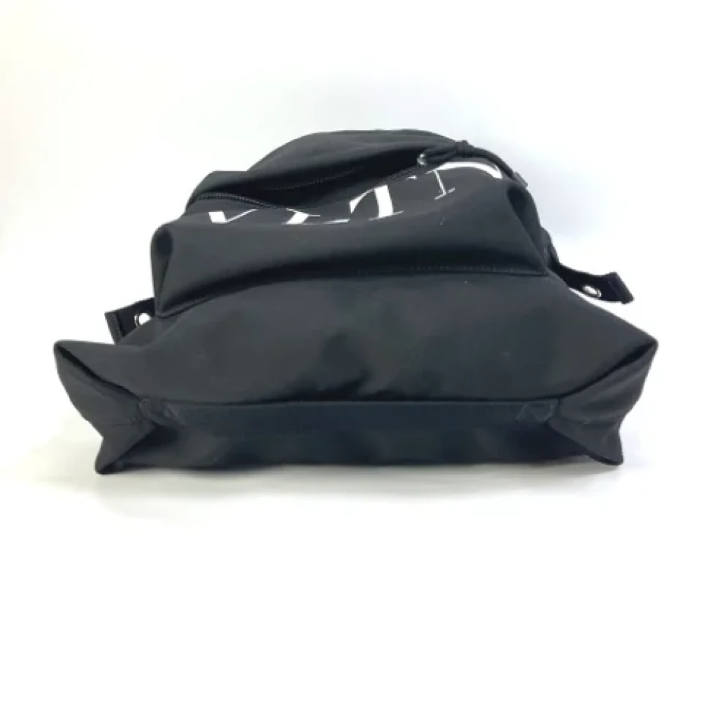 Valentino Vintage Pre-owned Fabric shoulder-bags Black Heren