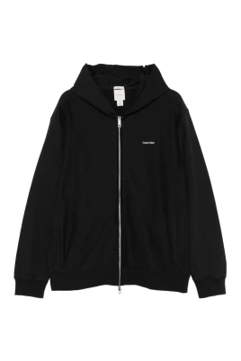 Micro Logo Dbl FZ Hoodie