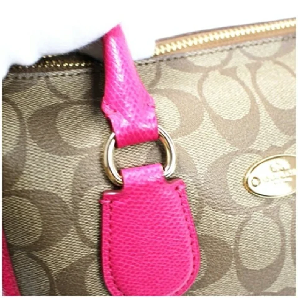 Coach Pre-owned Canvas handbags Multicolor Dames