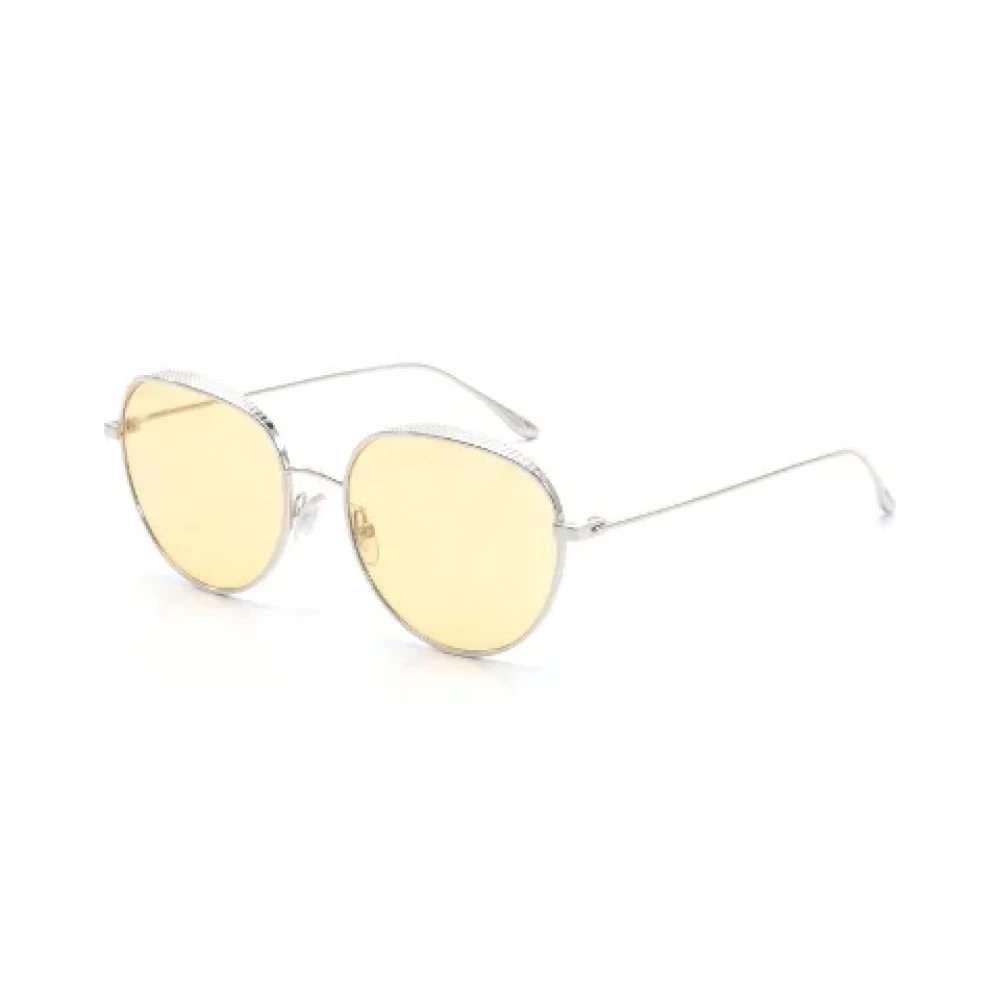 Jimmy Choo Pre-owned Metal sunglasses Gray Dames