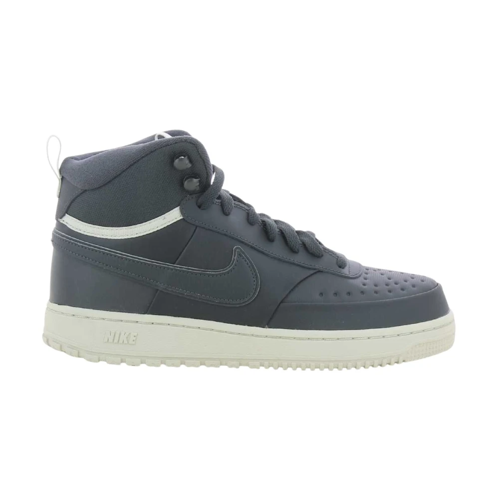 Nike Court Vision Mid Winter Skor Black, Herr