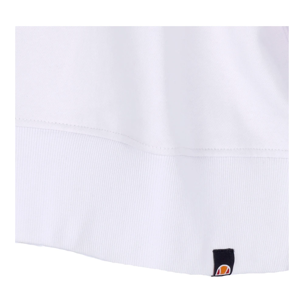 Ellesse Lichtgewicht Crewneck Sweatshirt Optisch Wit White Dames
