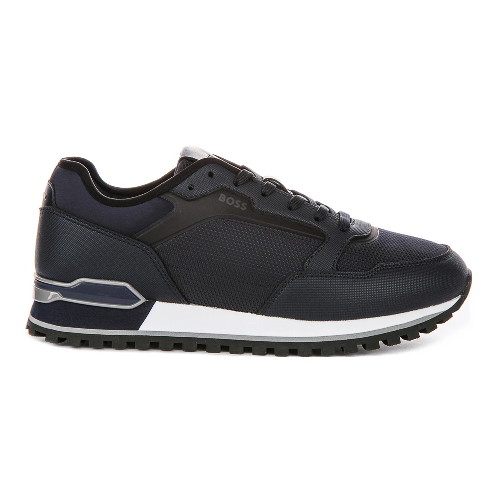 Hugo Men's Blue Sneakers, 10 Uk, Parkour L Runn Sdnyt