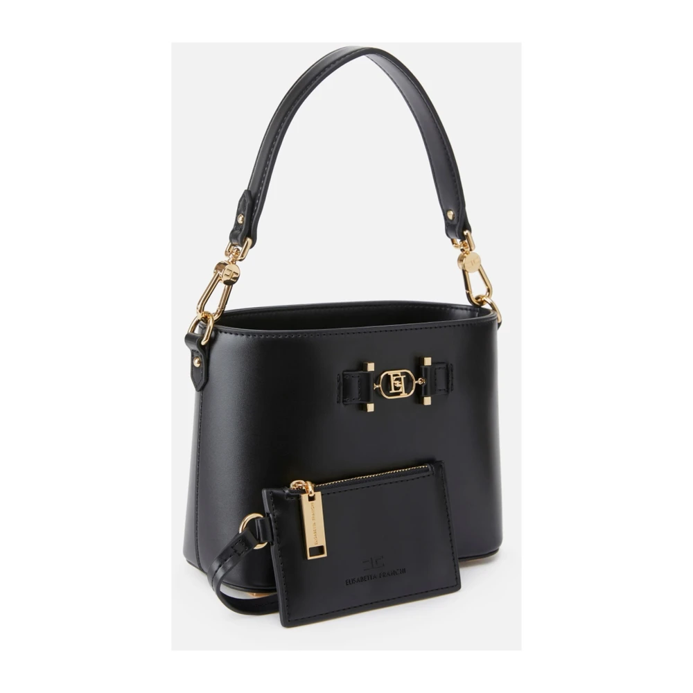 Elisabetta Franchi Zwarte tassen voor een stijlvolle uitstraling Black Dames