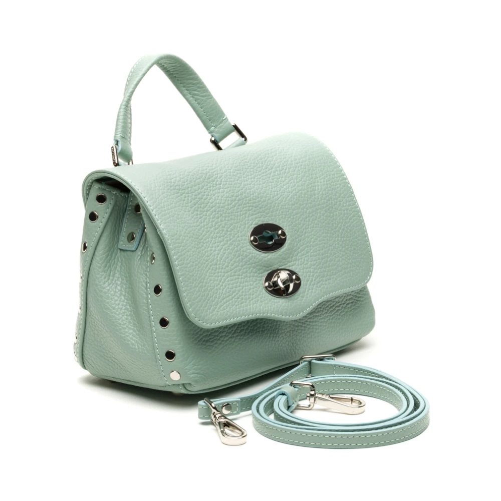 Zanellato Klassieke Zachte Schoudertas Green Dames