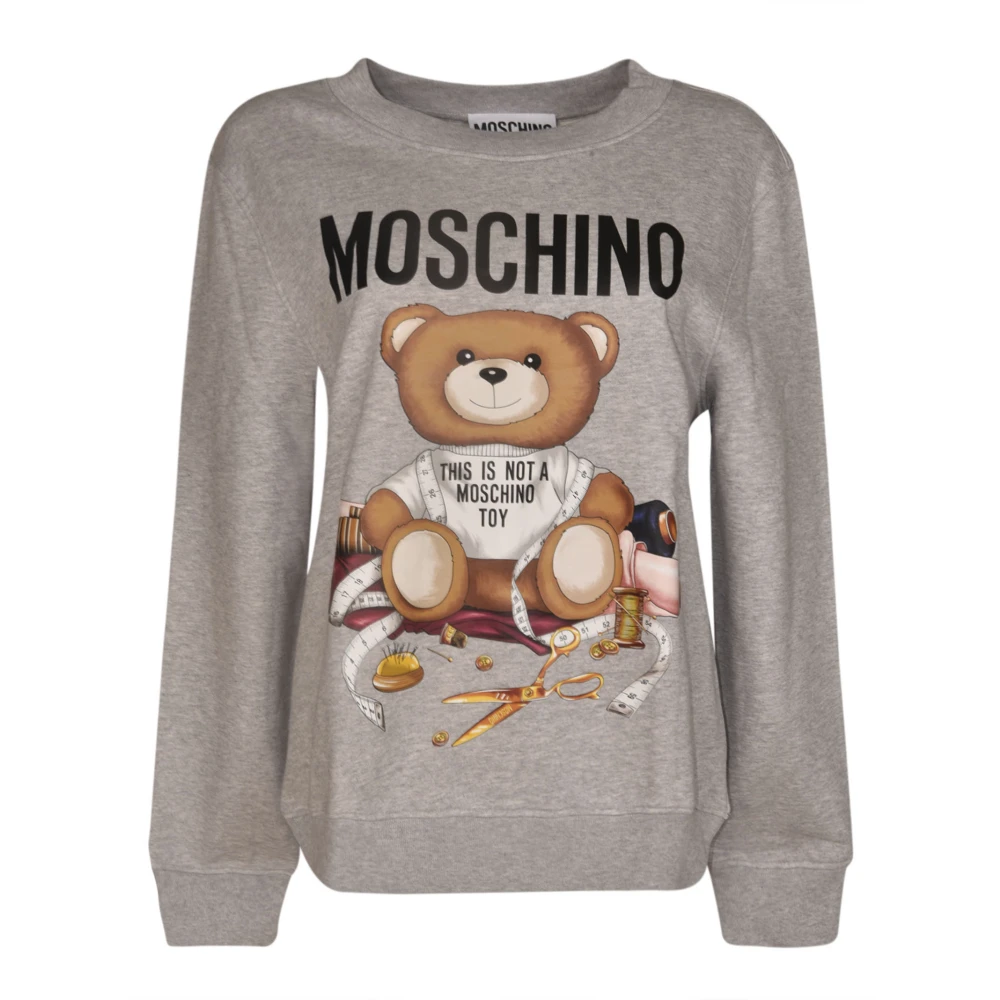 Moschino Stijlvolle Sweaters Gray Dames