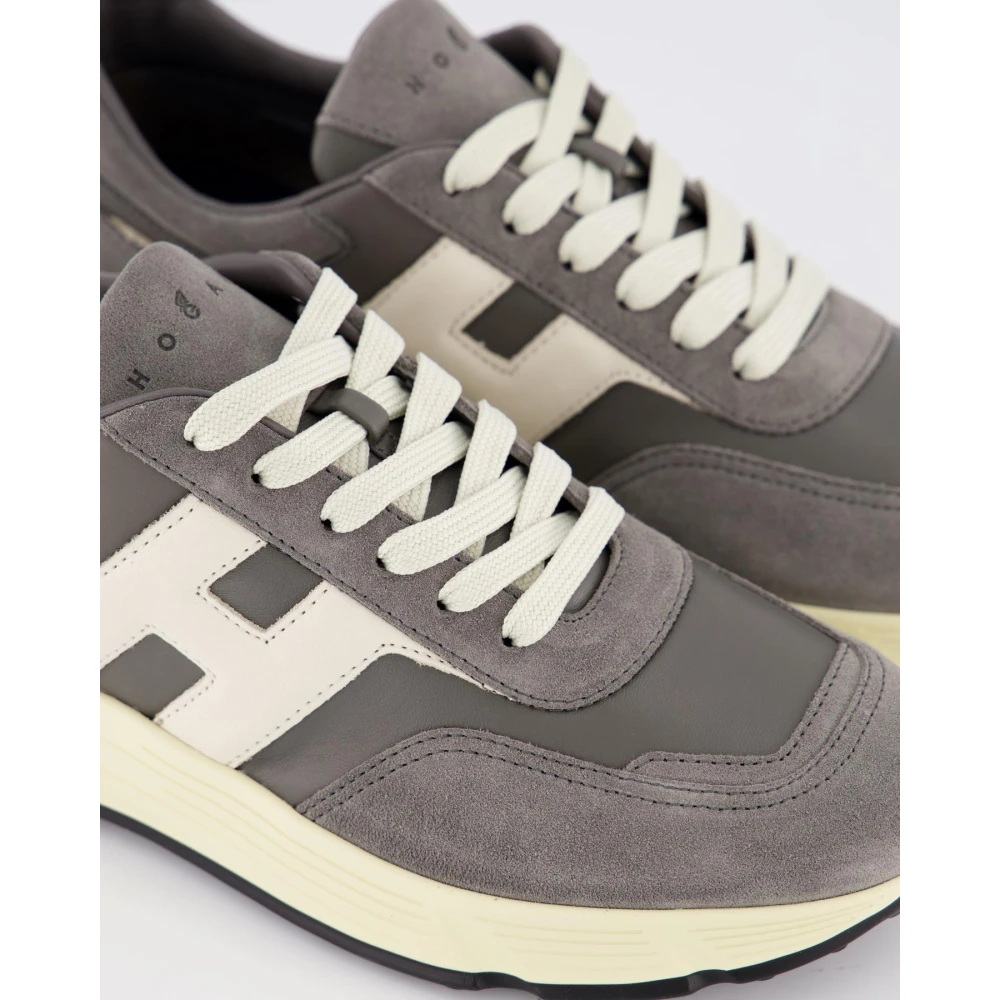 Hogan Lichte grijze sneakers voor heren