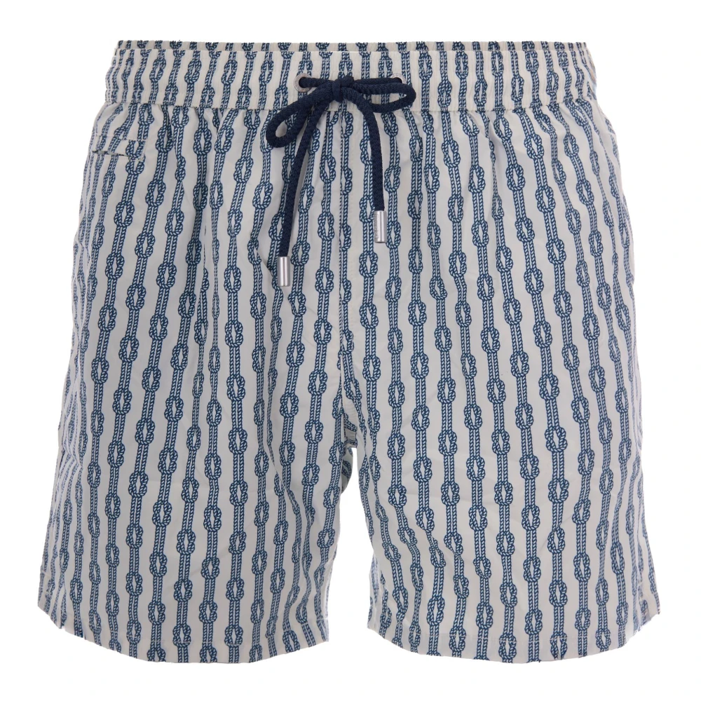 Mc2 Saint Barth Men's Multicolor Lighting Micro Fantasy - Ultralight Swim Short - Beachwear - L - Swimwear
