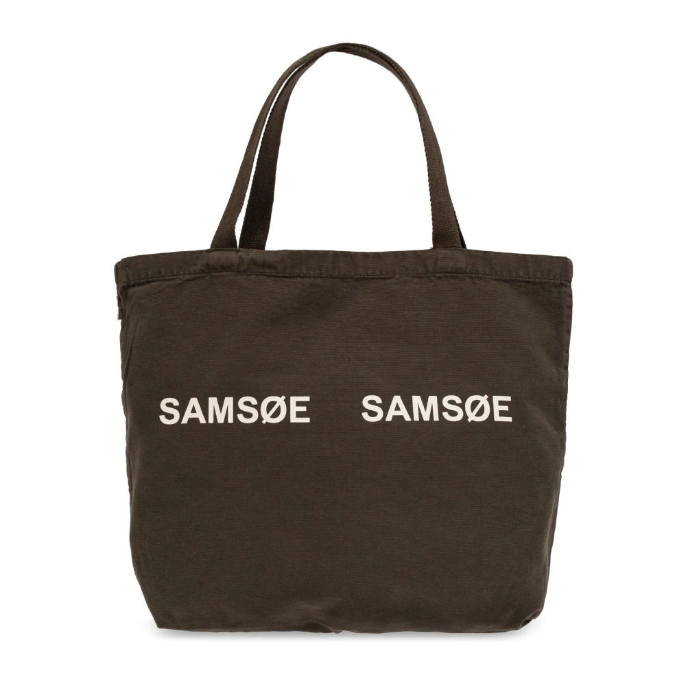 Samsøe Tas Frinka type shopper Green Dames