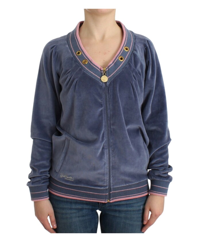 elegant-blue-zip-up-cardigan-with-golden-details