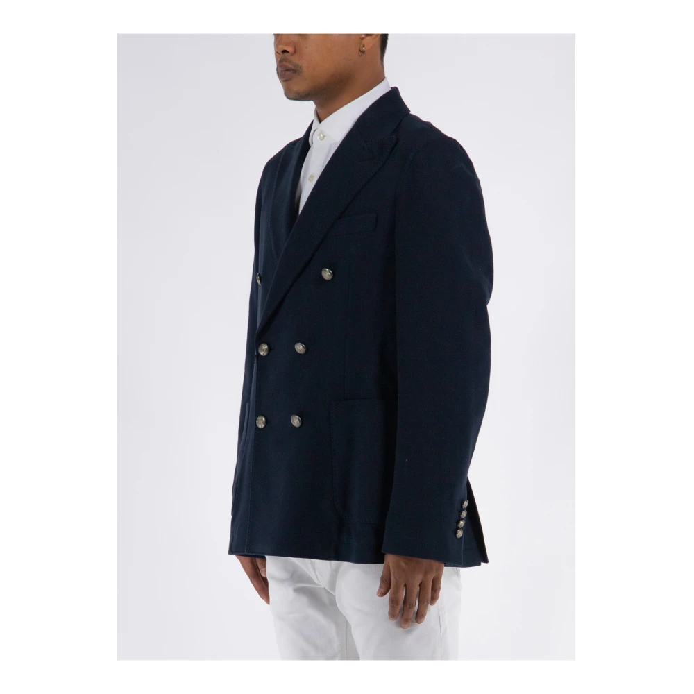 Circolo 1901 Dubbelbreasted jasje Blue Heren