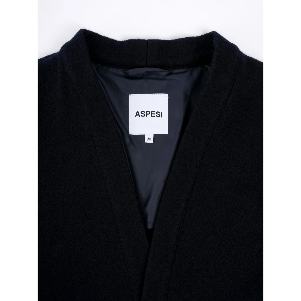 Aspesi Stijlvolle Gebreide Vest Blue Heren