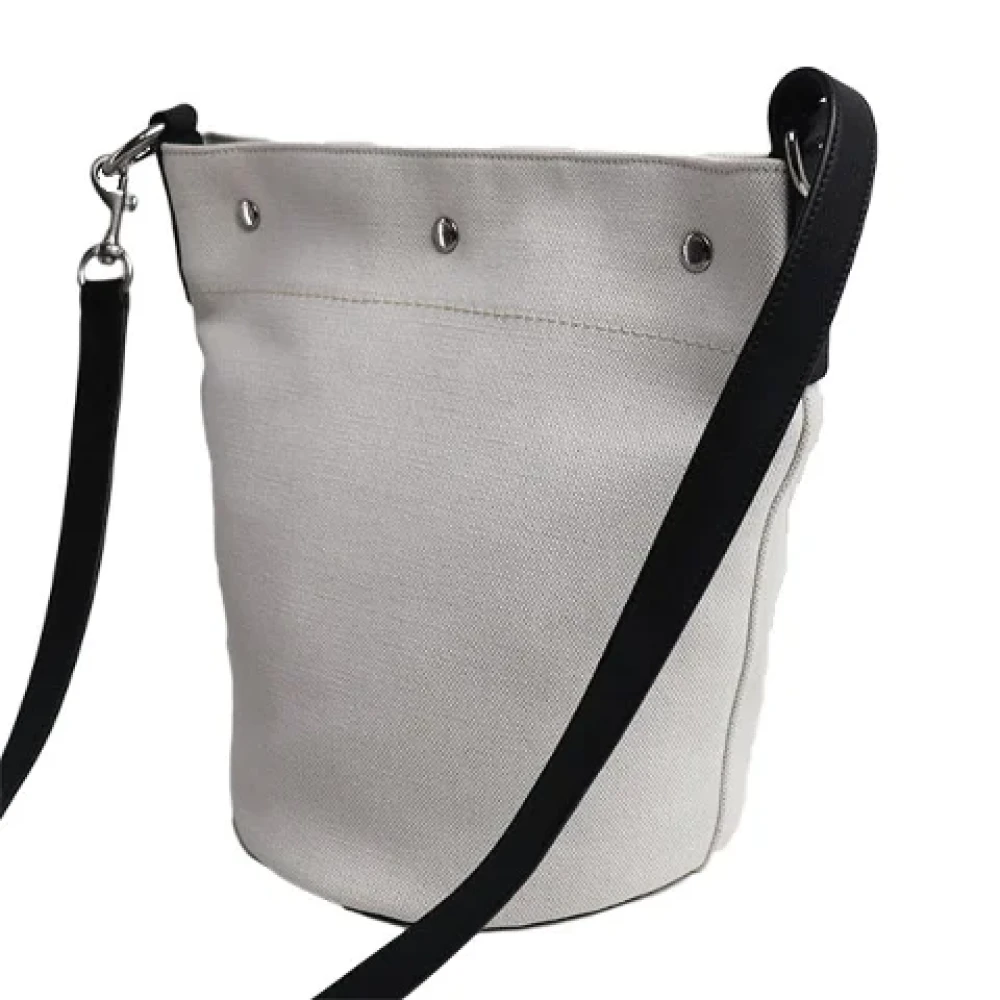Yves Saint Laurent Vintage Pre-owned Canvas handbags Black Dames