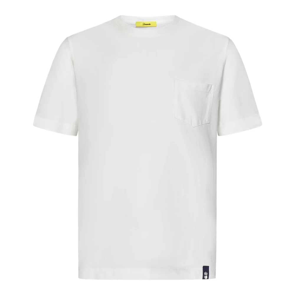 Drumohr - Tops > T-Shirts - White - Drumohr - Modalova