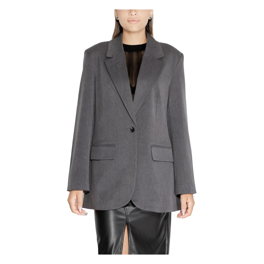 Only Grijze Blend Dames Herfst Winter Blazer Gray Dames