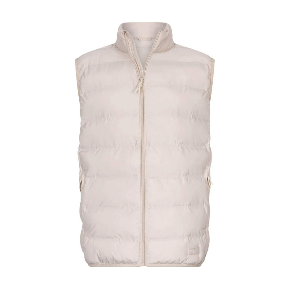 Cavallaro Bodywarmer Gavigio Stijlvolle Vest Beige Heren
