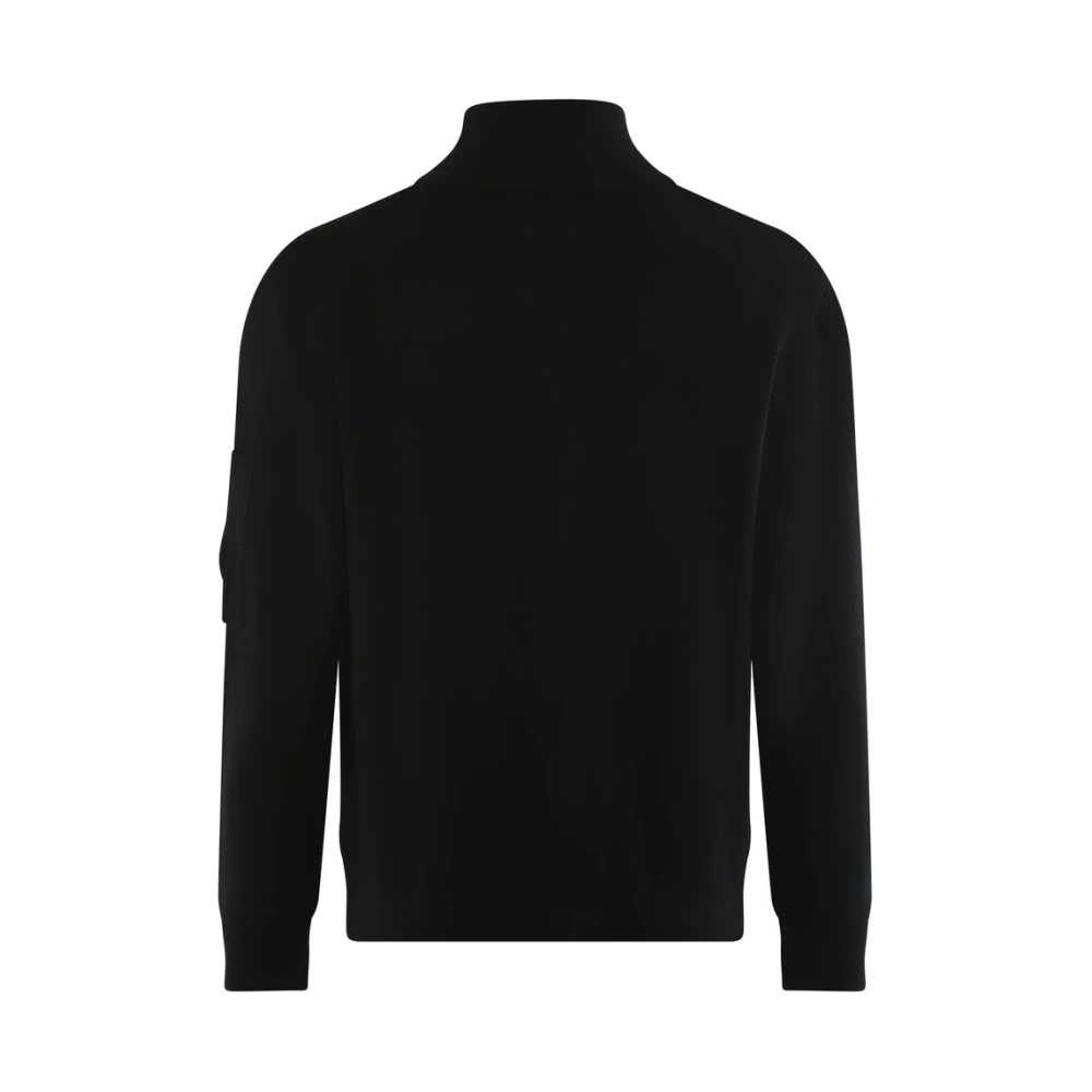C.p. Company Men's Black Turtleneck - Turtlenecks - 2XL - Knitwear
