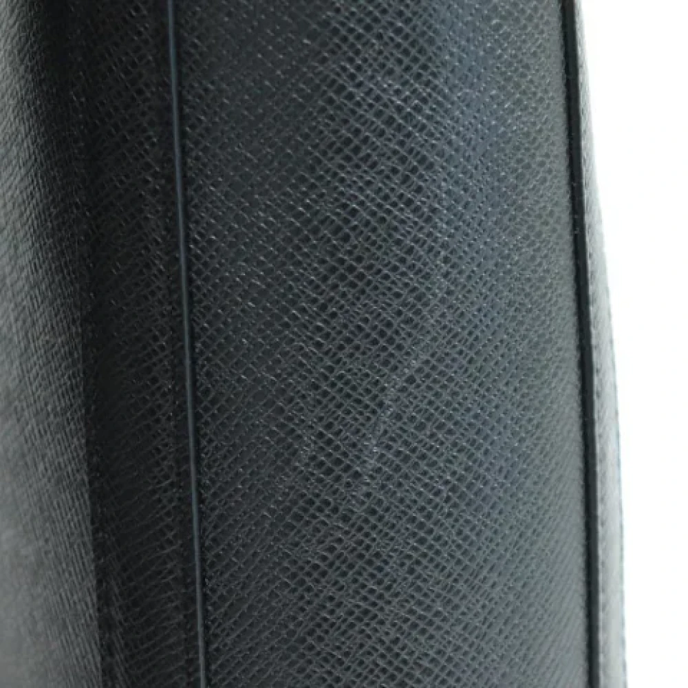 Louis Vuitton Vintage Pre-owned Leather handbags Black Heren