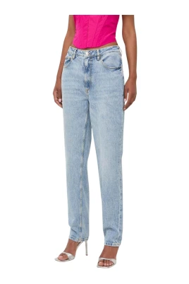 Tapered High-Waist Jeans
