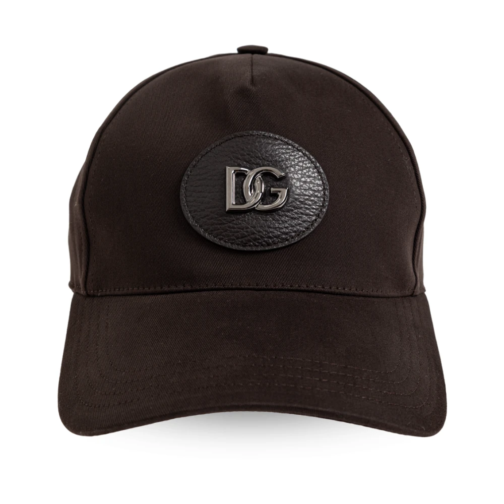 Dolce & Gabbana Baseball Cap Brown Heren