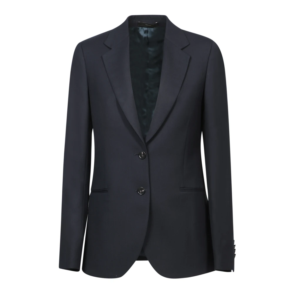 PS By Paul Smith Blauwe Jas voor Vrouwen Blue Dames