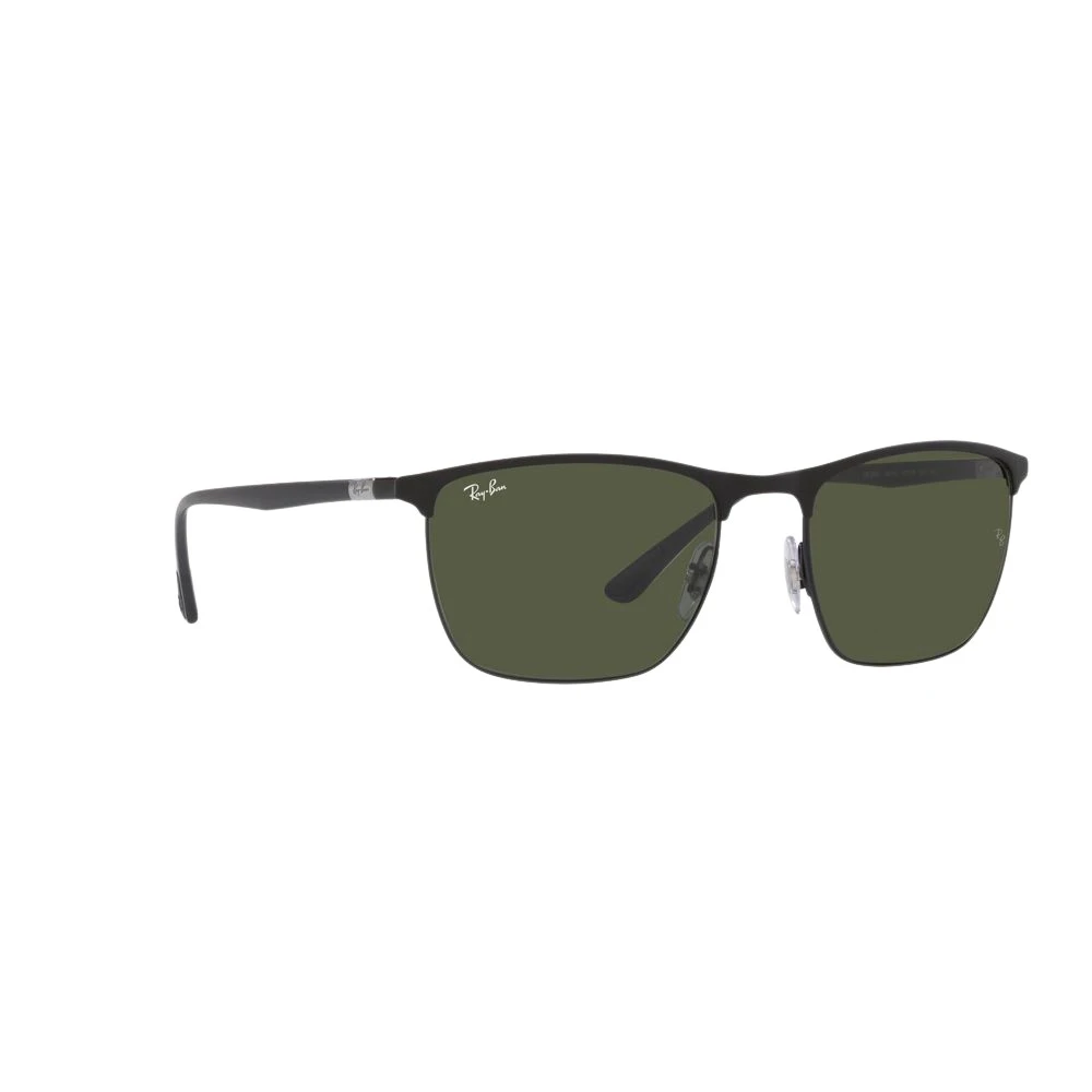 Ray-Ban Unisex Black Classic Green Lens Sunglasses Medium