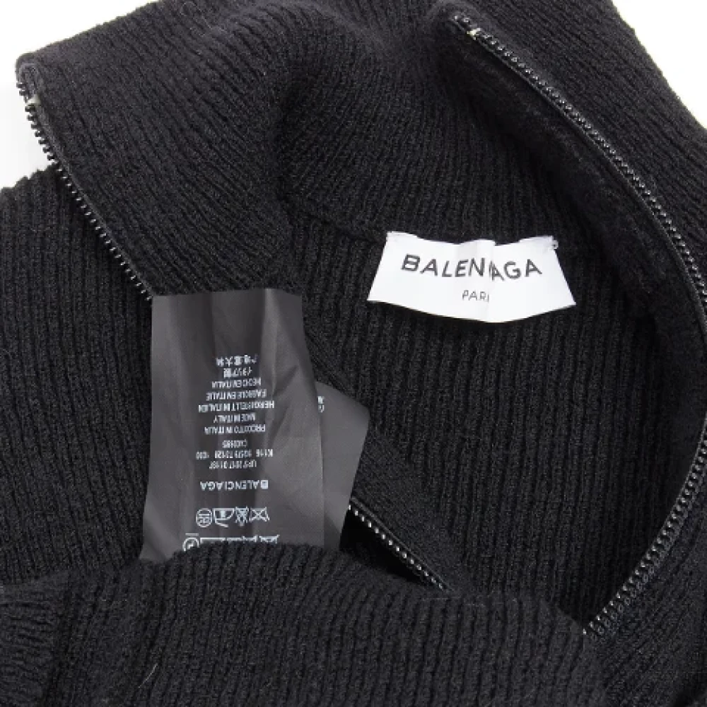 Balenciaga Vintage Pre-owned Wool tops Black Dames