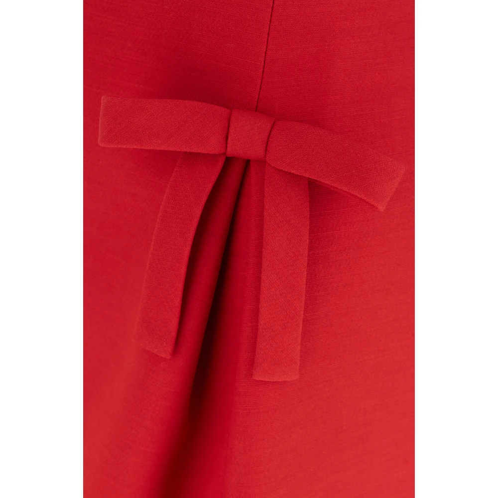 Valentino Garavani Elegante Gonne Rok Red Dames