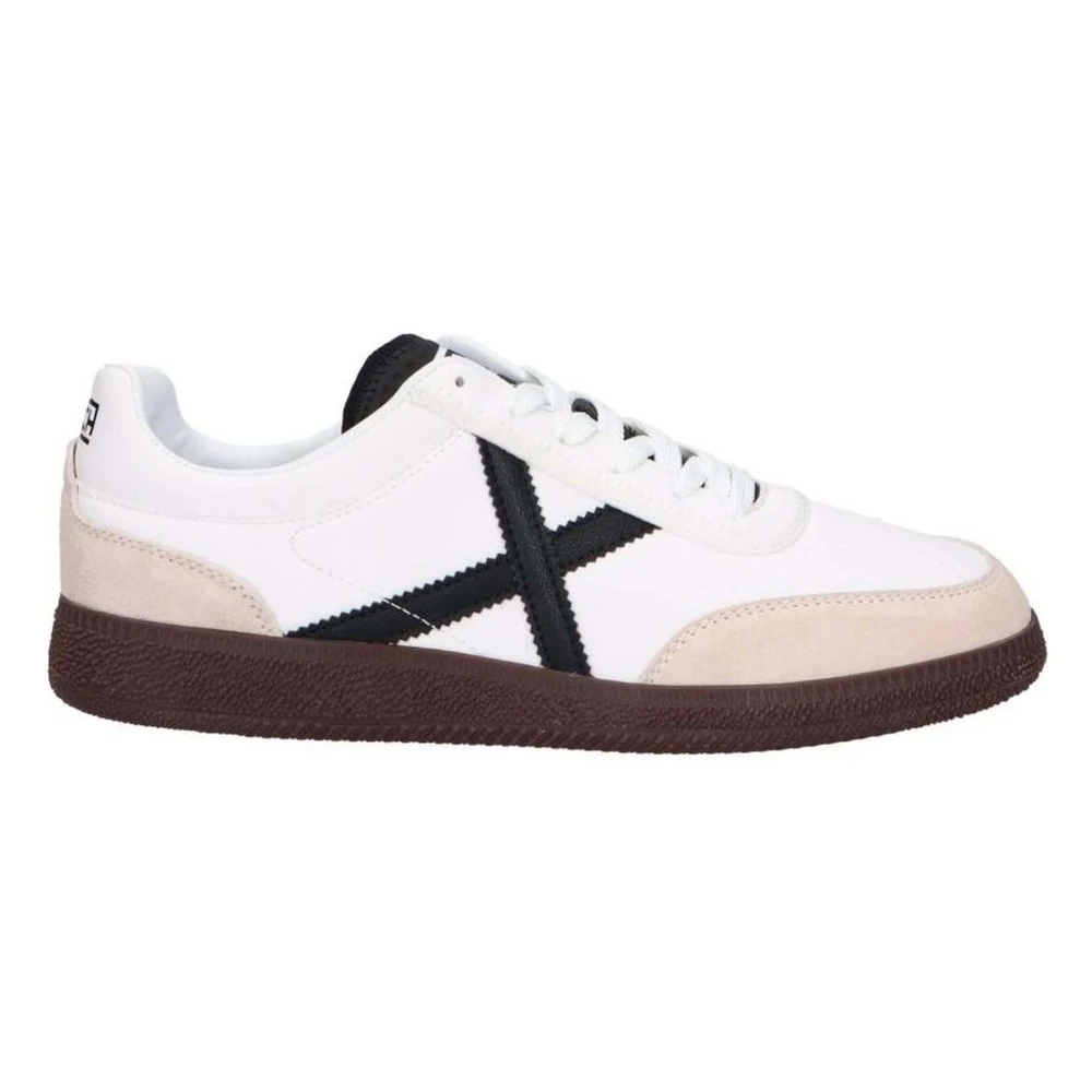 White Uomo Munich Scarpe, Bianco,, New, Taglia 39 Eu