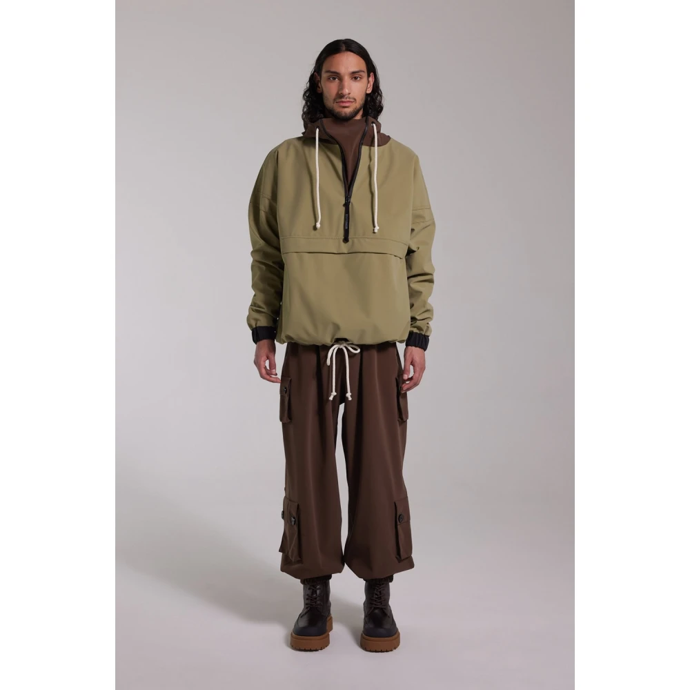 Stutterheim Waterdichte Matte Anorak Jas Green Heren