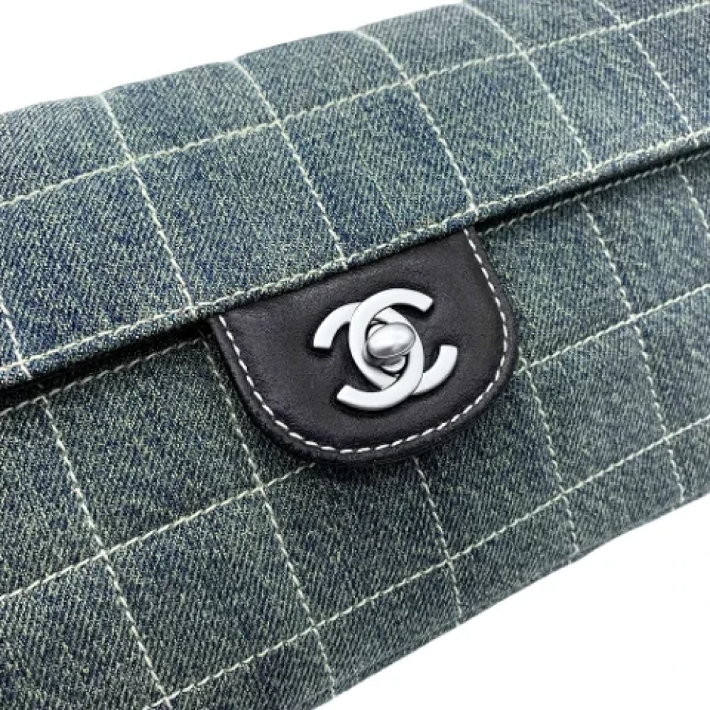 Chanel Vintage Pre-owned Denim chanel-bags Blue Dames