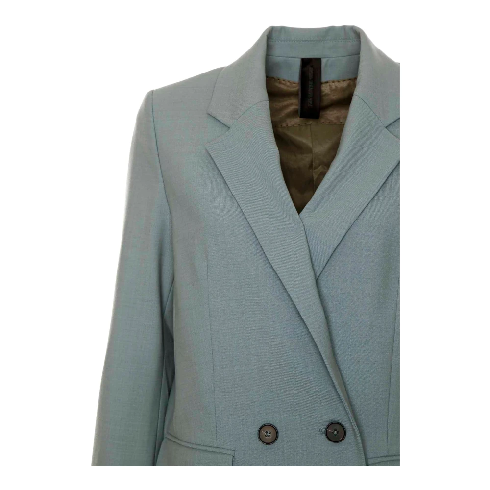 drykorn Linnenmix Oversized Blazer Green Heren