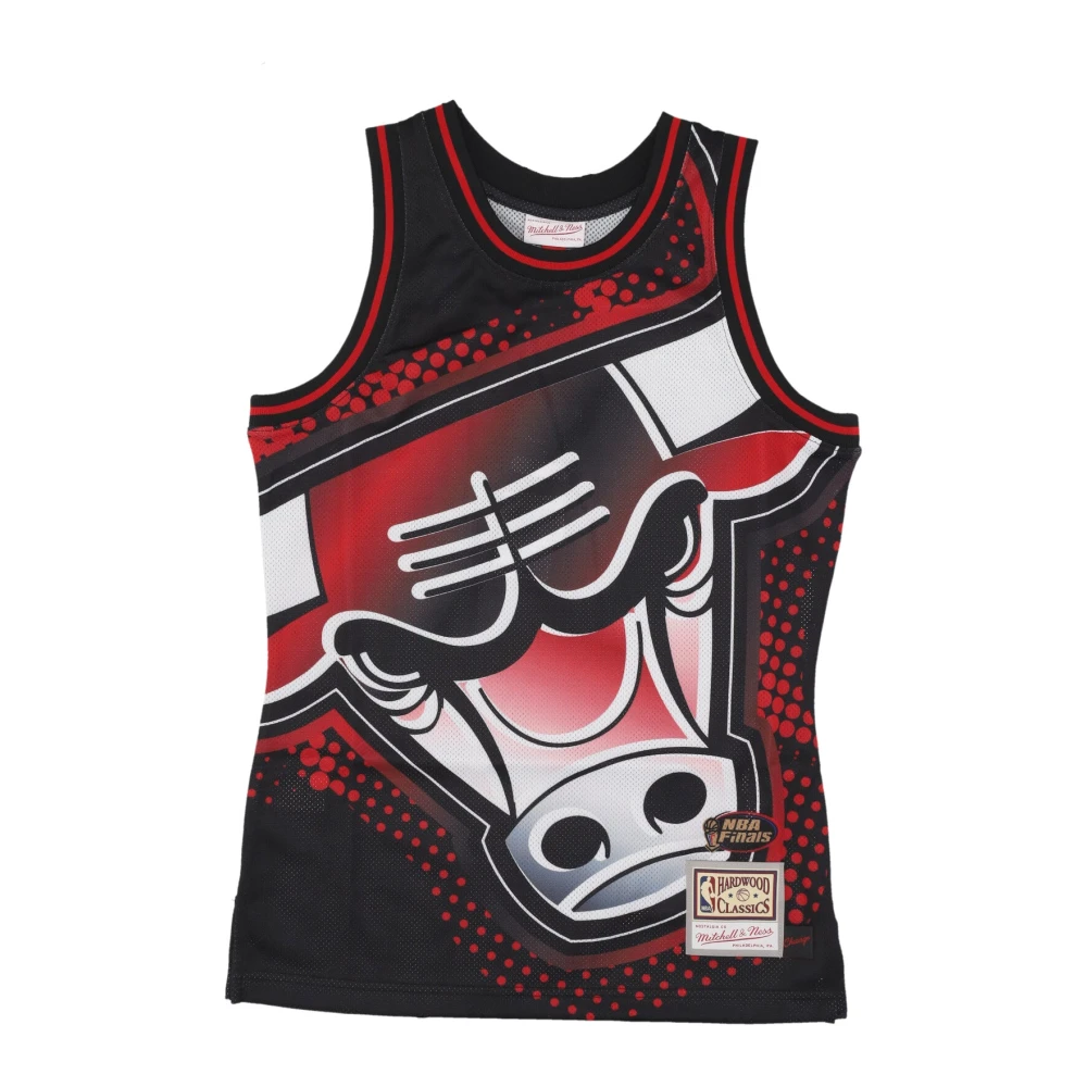 Mitchell & Ness Men's Black Chicago Bulls Tank Top Basketball Fashion