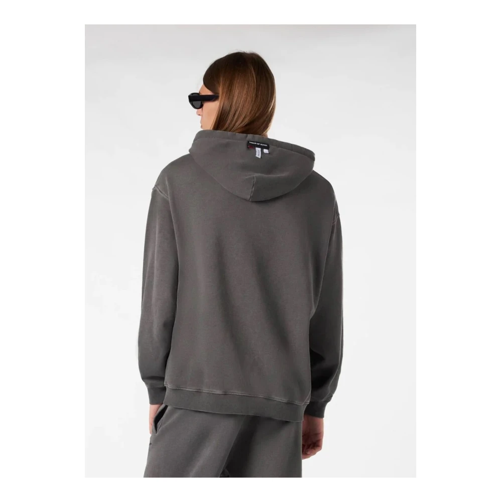 Vision OF Super Rock Mather Graphic Hoodie Gray Heren