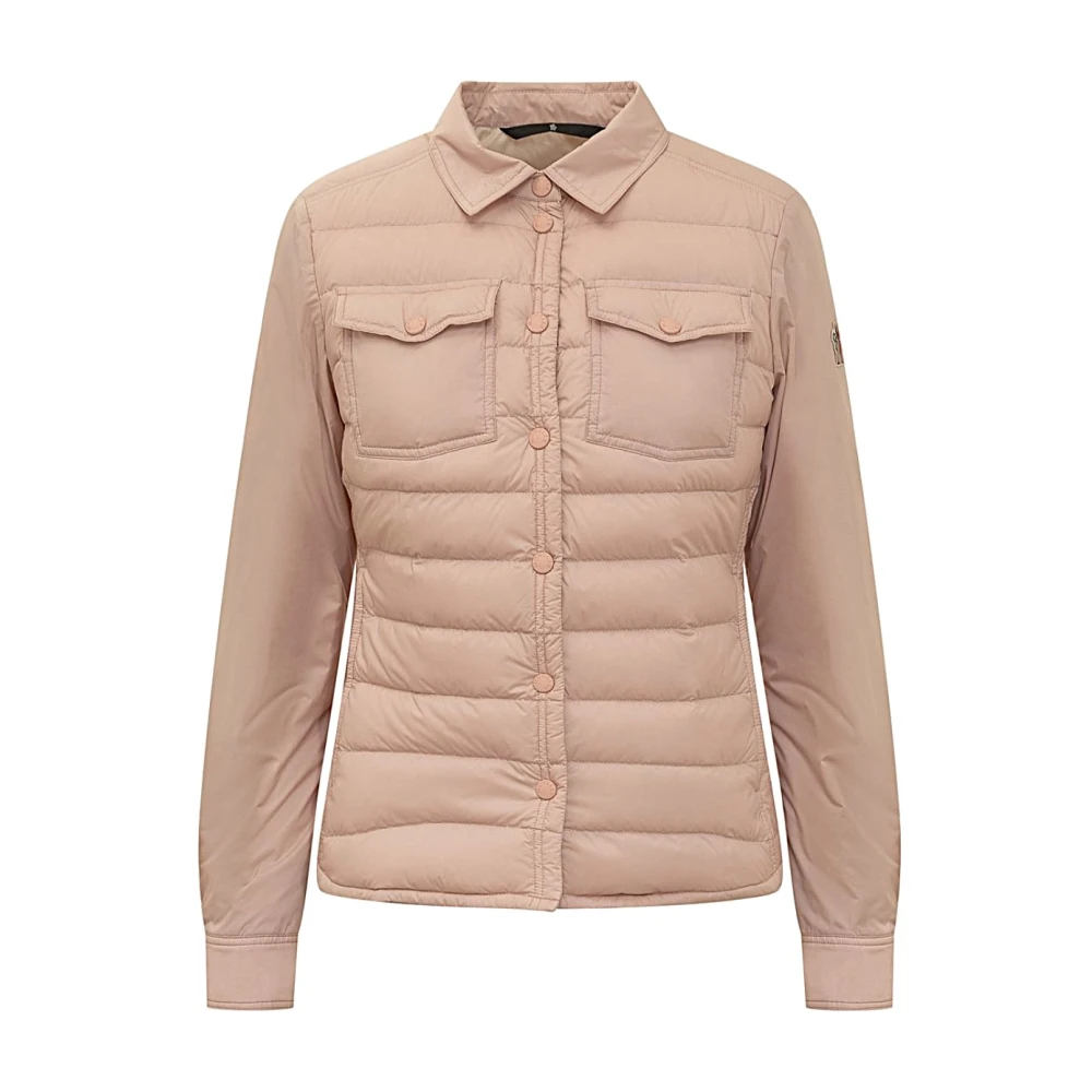 Moncler Stijlvolle Pufferjas Pink Dames