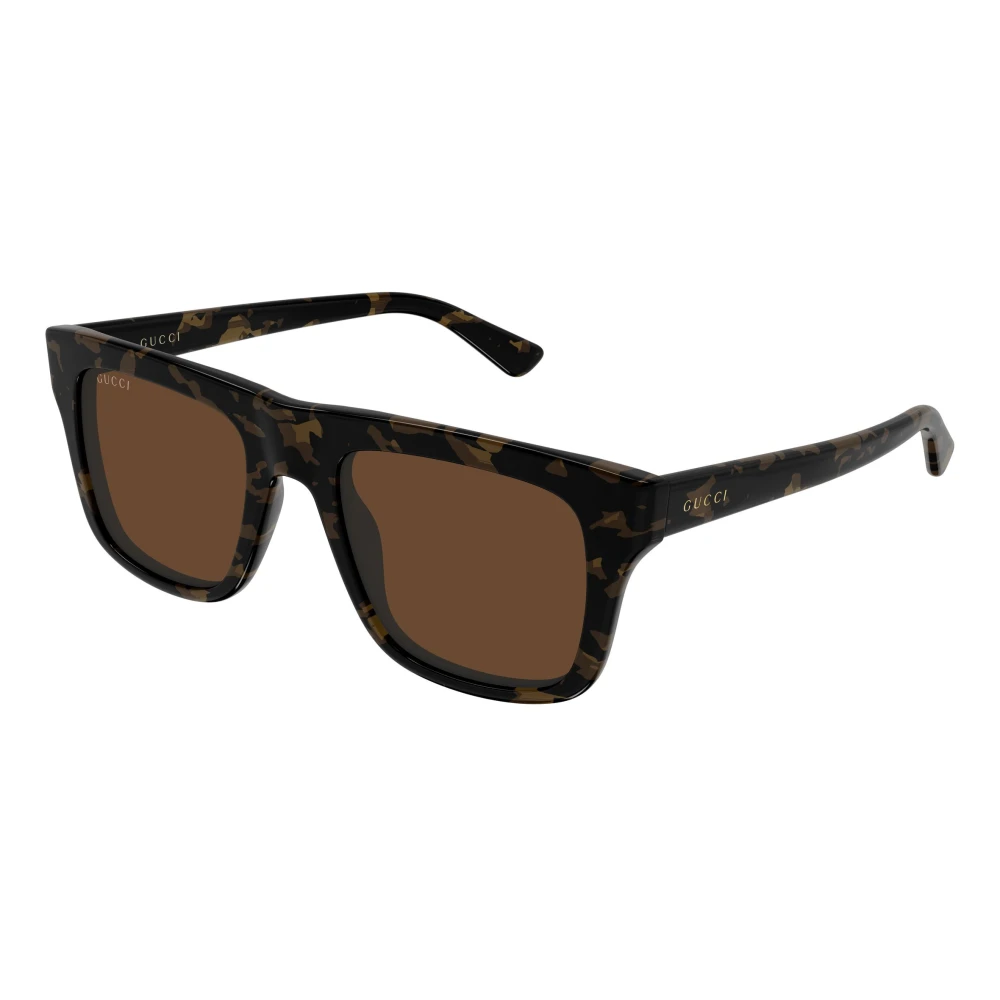 Gucci , Sunglasses, Male, Brown, 51 Mm, Gg2242s Rectangular Sunglasses