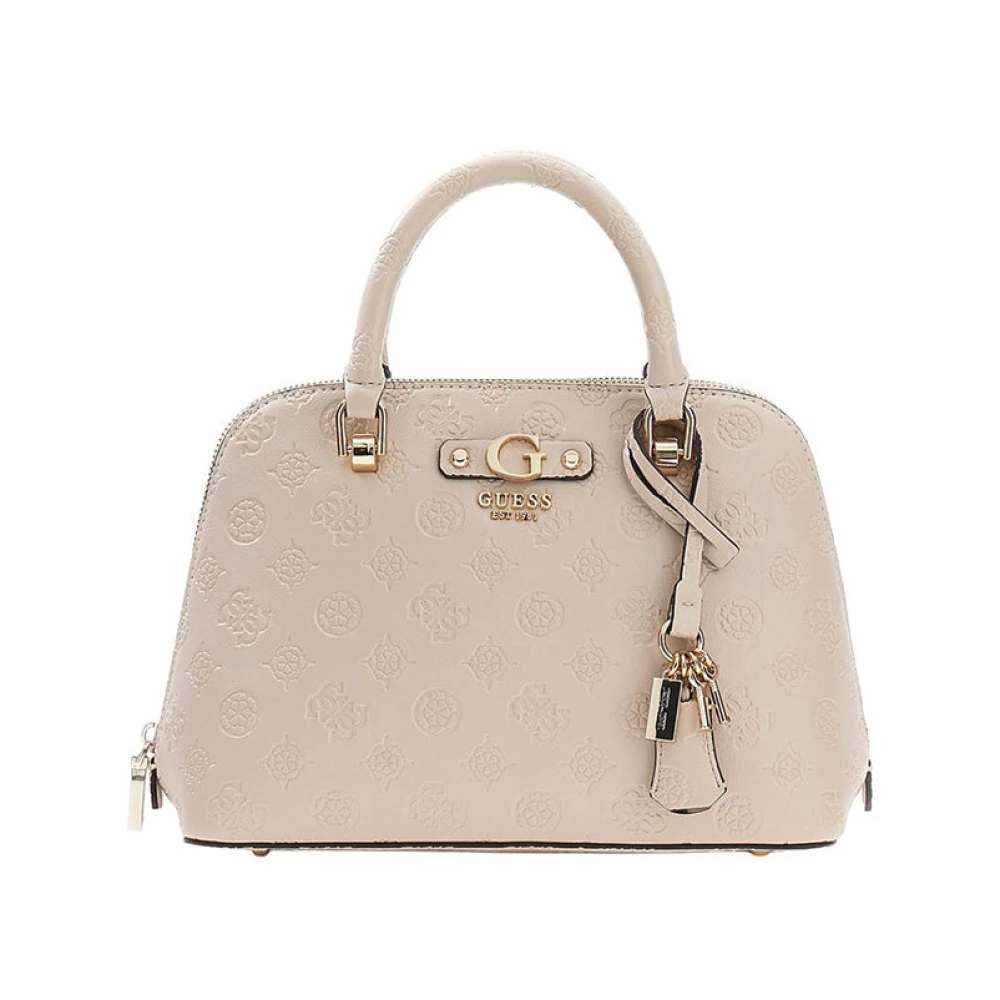 Guess Women's Brown Handbags, One Size, Dita Dome Satchel