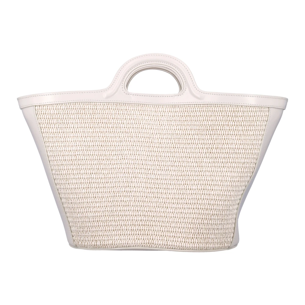 Marni Tropicalia Kleine Schelp Handtas Beige Dames
