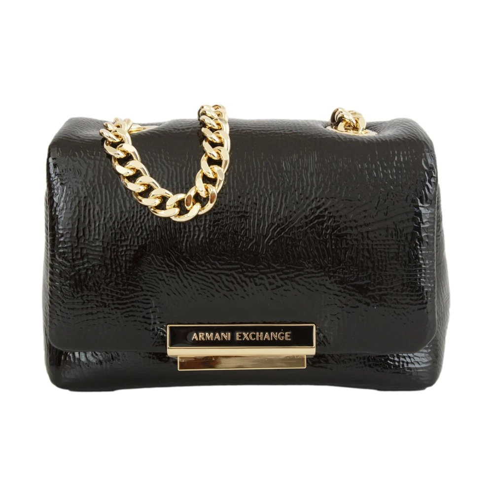 Armani Exchange Women's Black Mini Bag - Shoulder Bags - One Size - Bags